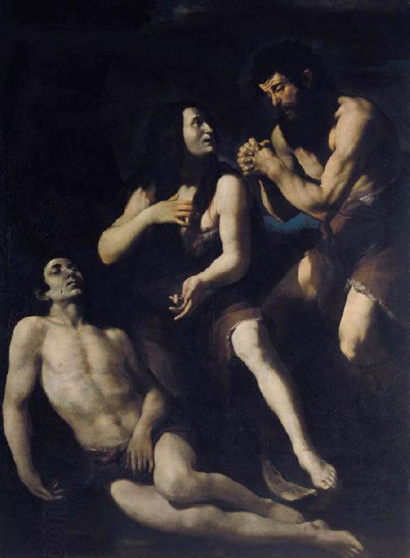 CARACCIOLO, Giovanni Battista Lamentation of Adam and Eve on the Dead Abel China oil painting art